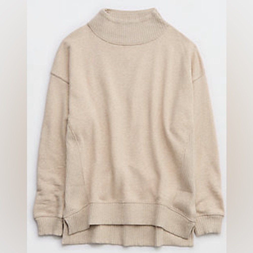 Aerie Oversized Mockneck Sweatshirt - brand new with tags